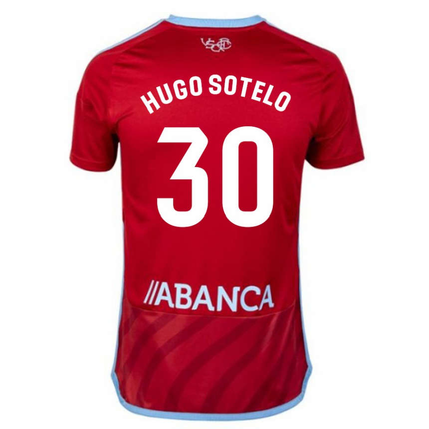 Niño Fútbol Camiseta Hugo Sotelo #30 Rojo 2ª Equipación 2023/24 México