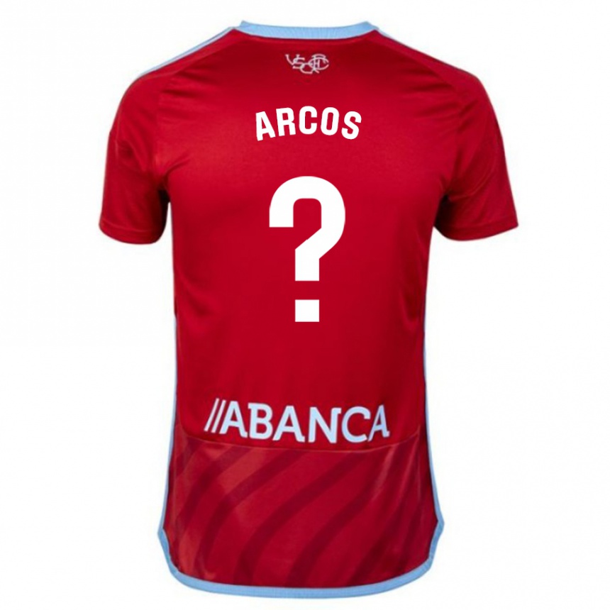 Niño Fútbol Camiseta Ángel Arcos #0 Rojo 2ª Equipación 2023/24 México