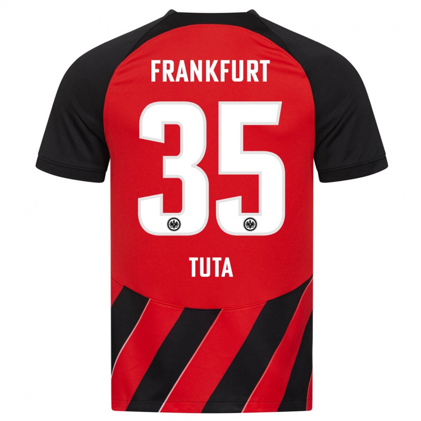 Hombre Fútbol Camiseta Tuta #35 Negro Rojo 1ª Equipación 2023/24 México