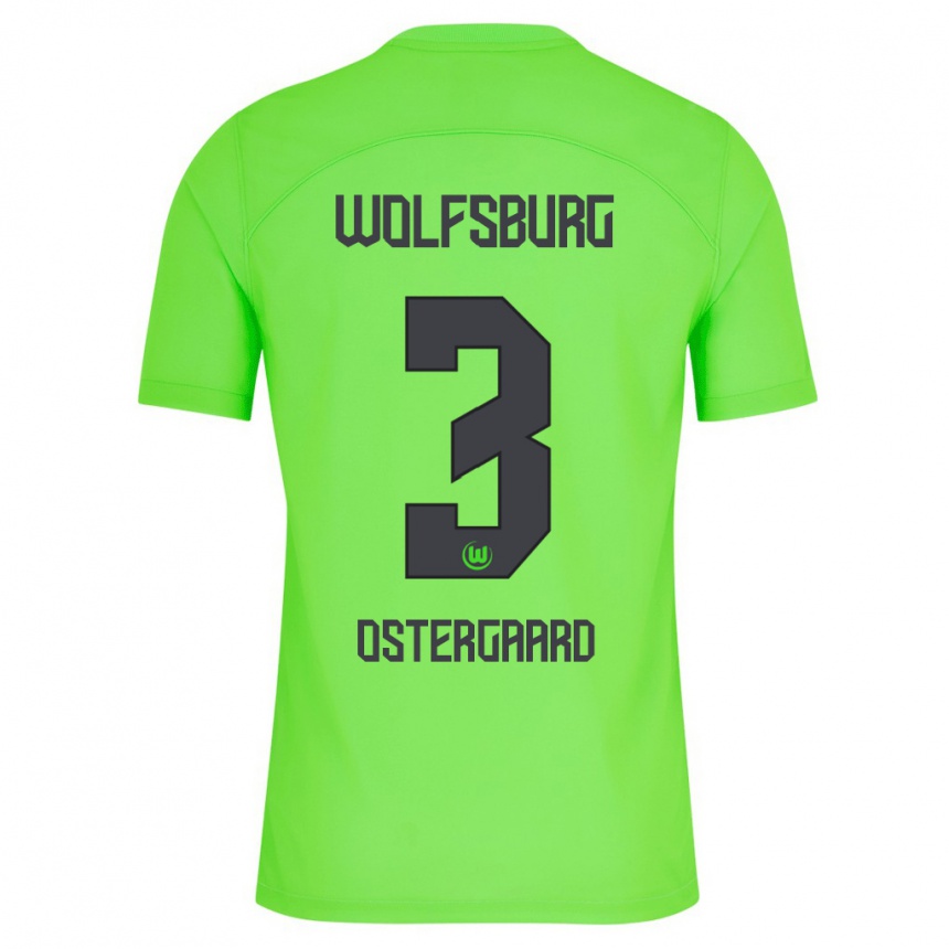 Hombre Fútbol Camiseta Christian Östergaard #3 Verde 1ª Equipación 2023/24 México