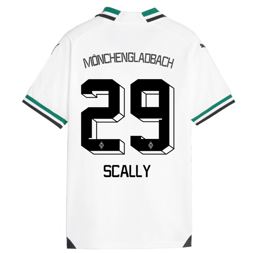 Hombre Fútbol Camiseta Joe Scally #29 Blanco Verde 1ª Equipación 2023/24 México