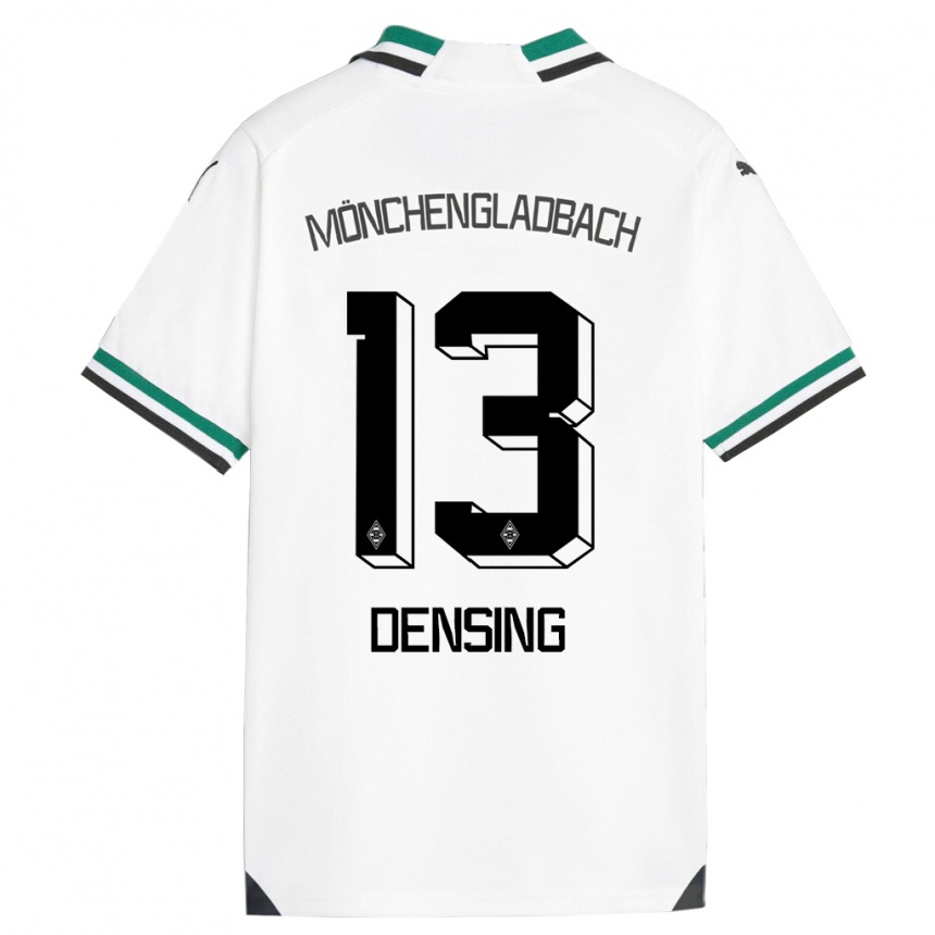 Hombre Fútbol Camiseta Kyra Densing #13 Blanco Verde 1ª Equipación 2023/24 México