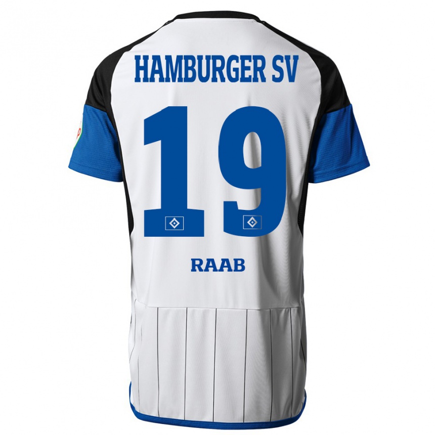 Hombre Fútbol Camiseta Matheo Raab #19 Blanco 1ª Equipación 2023/24 México