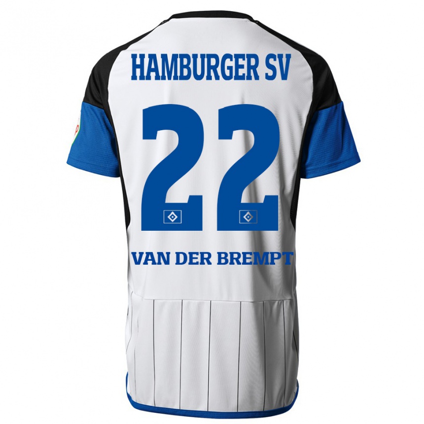 Hombre Fútbol Camiseta Ignace Van Der Brempt #22 Blanco 1ª Equipación 2023/24 México