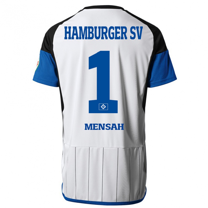 Hombre Fútbol Camiseta Steven Mensah #1 Blanco 1ª Equipación 2023/24 México