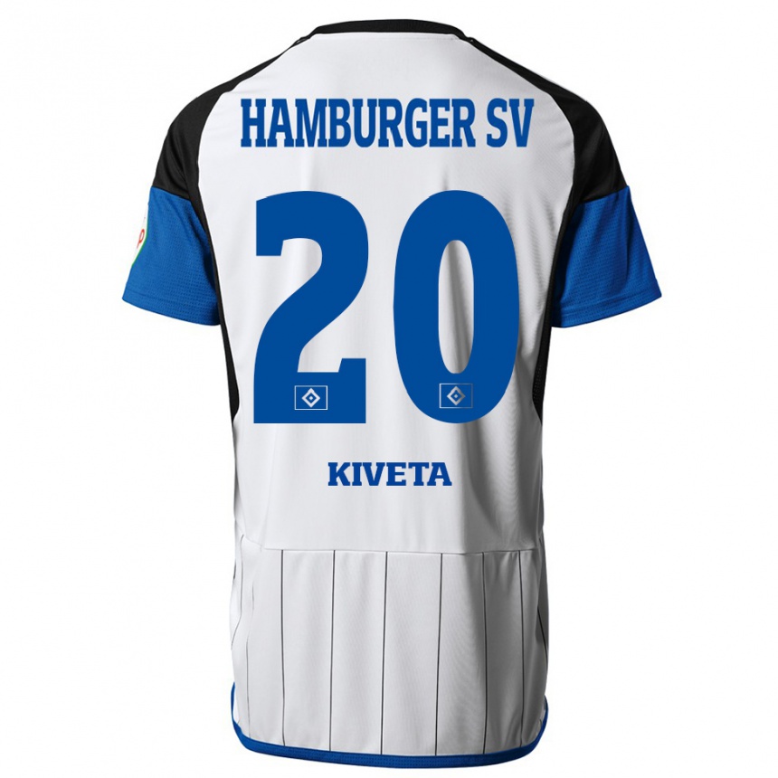 Hombre Fútbol Camiseta Glory Kiveta #20 Blanco 1ª Equipación 2023/24 México