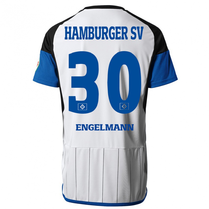 Hombre Fútbol Camiseta Timon Engelmann #30 Blanco 1ª Equipación 2023/24 México