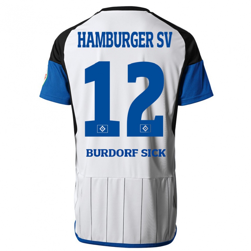 Hombre Fútbol Camiseta Emma Burdorf-Sick #12 Blanco 1ª Equipación 2023/24 México