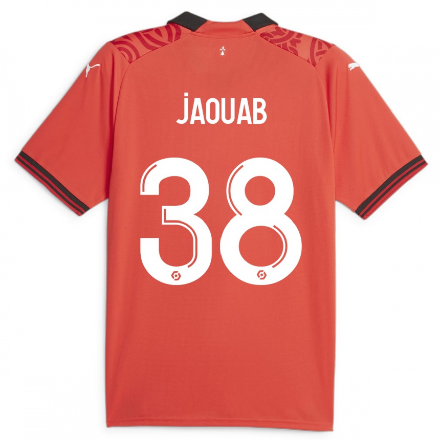 Hombre Fútbol Camiseta Mohamed Jaouab #38 Rojo 1ª Equipación 2023/24 México