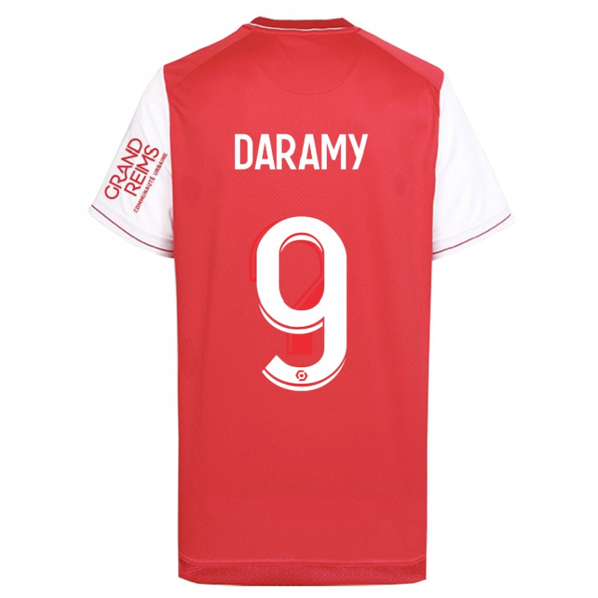 Hombre Fútbol Camiseta Mohamed Daramy #9 Rojo 1ª Equipación 2023/24 México