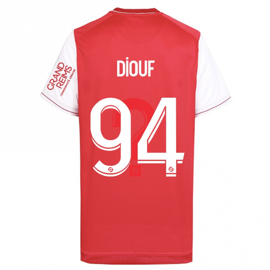 Hombre Fútbol Camiseta Yehvann Diouf #94 Rojo 1ª Equipación 2023/24 México