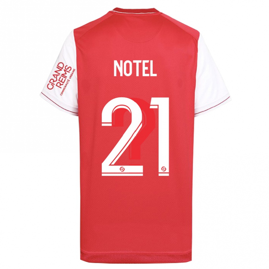 Hombre Fútbol Camiseta Lea Notel #21 Rojo 1ª Equipación 2023/24 México