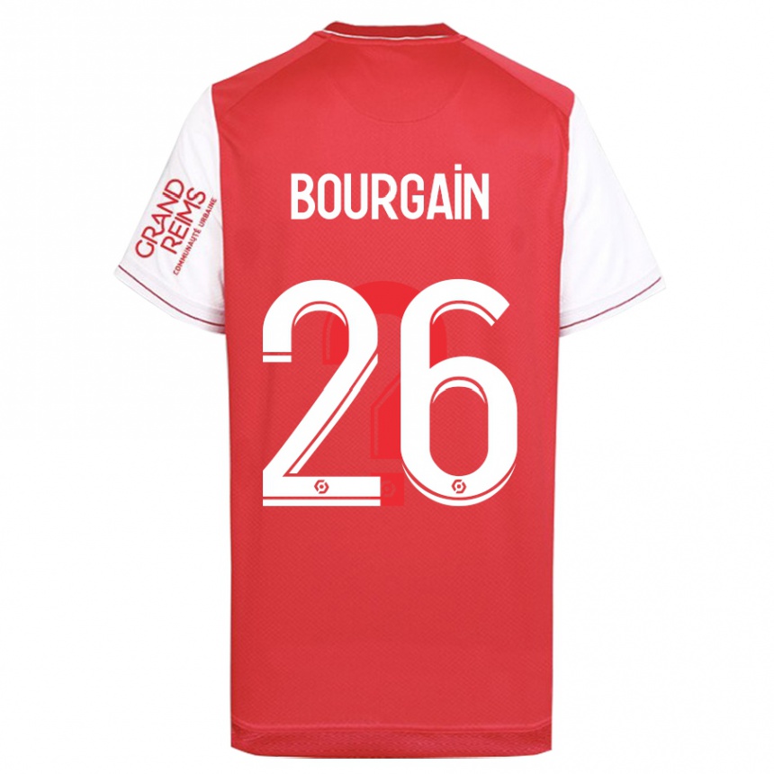 Hombre Fútbol Camiseta Lea Bourgain #26 Rojo 1ª Equipación 2023/24 México