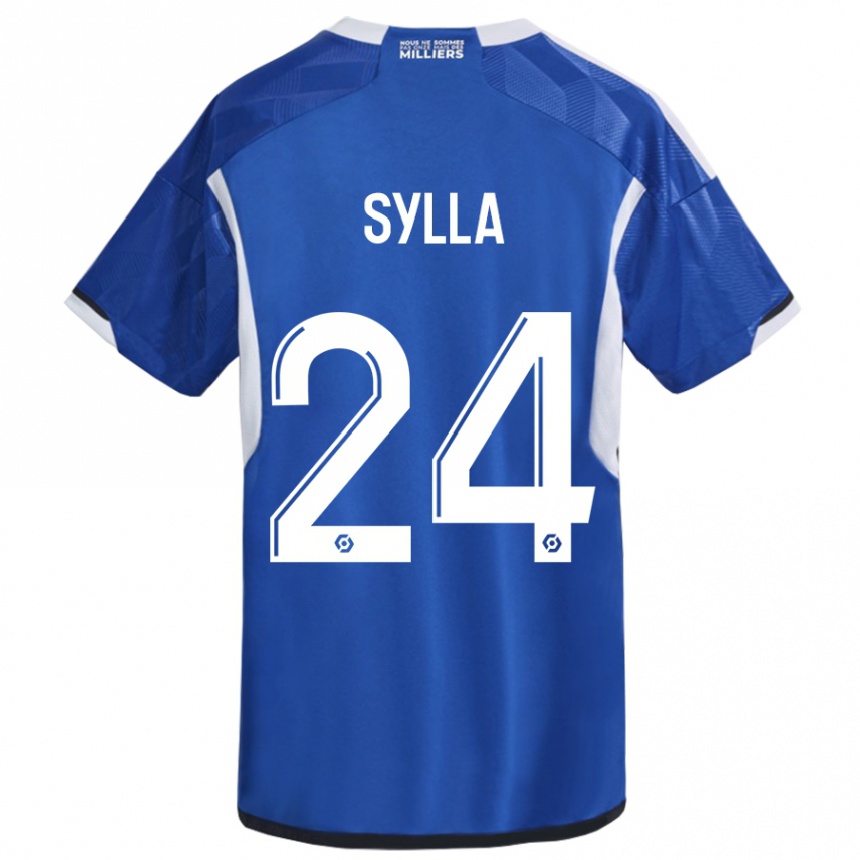 Hombre Fútbol Camiseta Abakar Sylla #24 Azul 1ª Equipación 2023/24 México