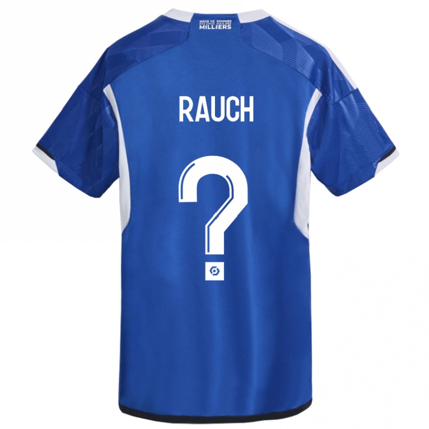 Hombre Fútbol Camiseta Hugo Rauch #0 Azul 1ª Equipación 2023/24 México