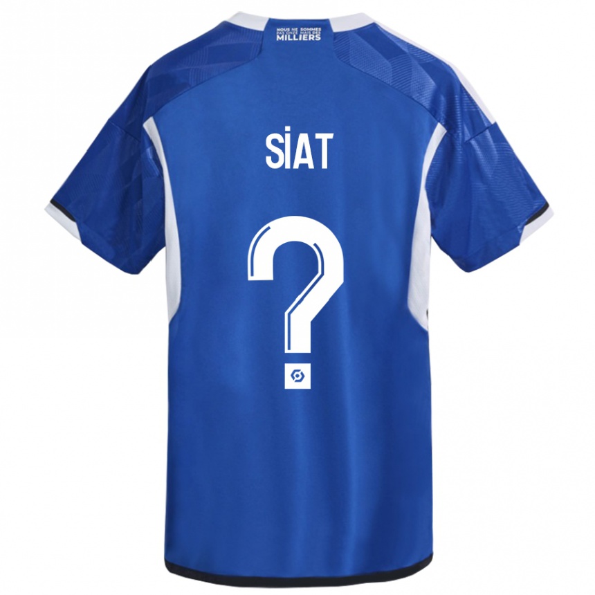 Hombre Fútbol Camiseta Victor Siat #0 Azul 1ª Equipación 2023/24 México