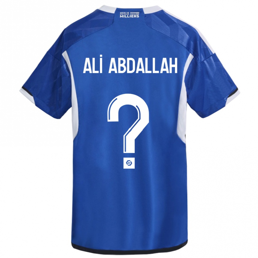 Hombre Fútbol Camiseta Aboubacar Ali Abdallah #0 Azul 1ª Equipación 2023/24 México