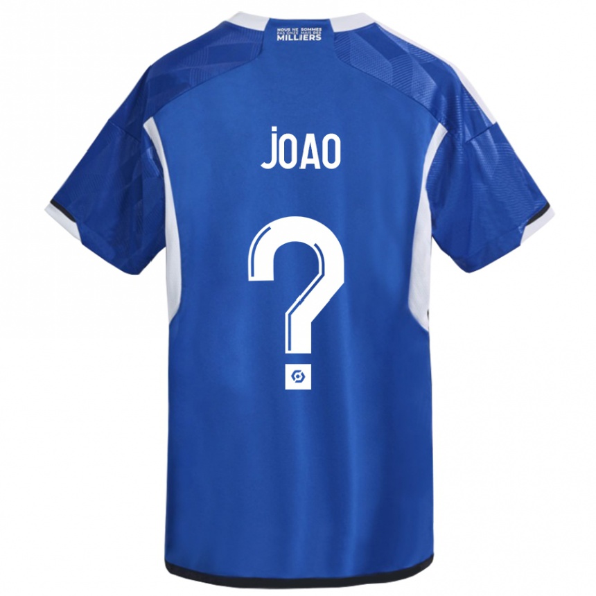 Hombre Fútbol Camiseta Tchoula Joâo #0 Azul 1ª Equipación 2023/24 México
