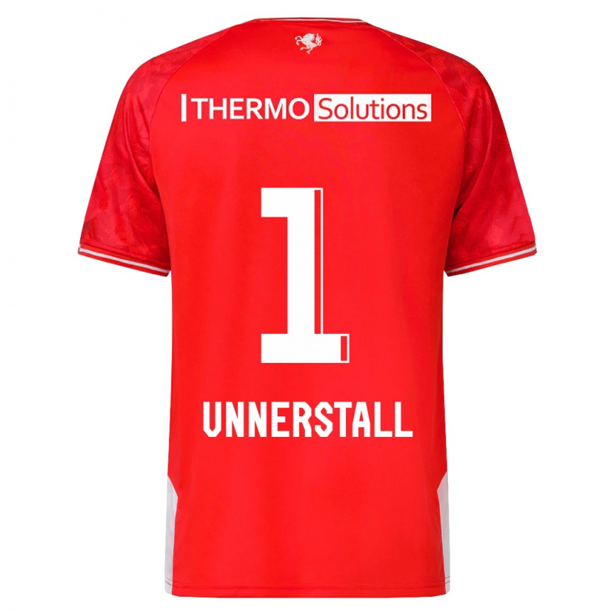 Hombre Fútbol Camiseta Lars Unnerstall #1 Rojo 1ª Equipación 2023/24 México