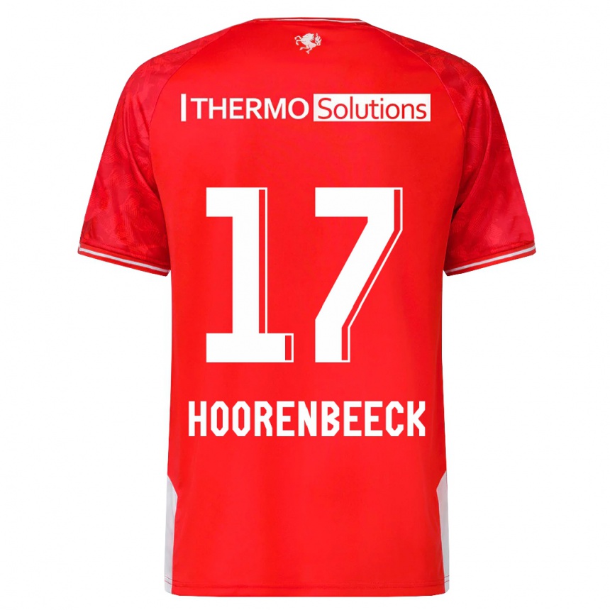 Hombre Fútbol Camiseta Alec Van Hoorenbeeck #17 Rojo 1ª Equipación 2023/24 México