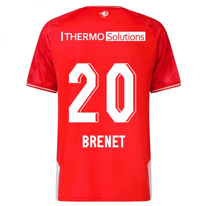 Hombre Fútbol Camiseta Joshua Brenet #20 Rojo 1ª Equipación 2023/24 México