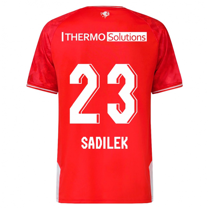 Hombre Fútbol Camiseta Michal Sadilek #23 Rojo 1ª Equipación 2023/24 México