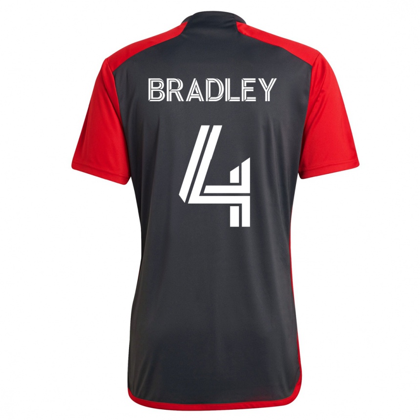Hombre Fútbol Camiseta Michael Bradley #4 Gris 1ª Equipación 2023/24 México