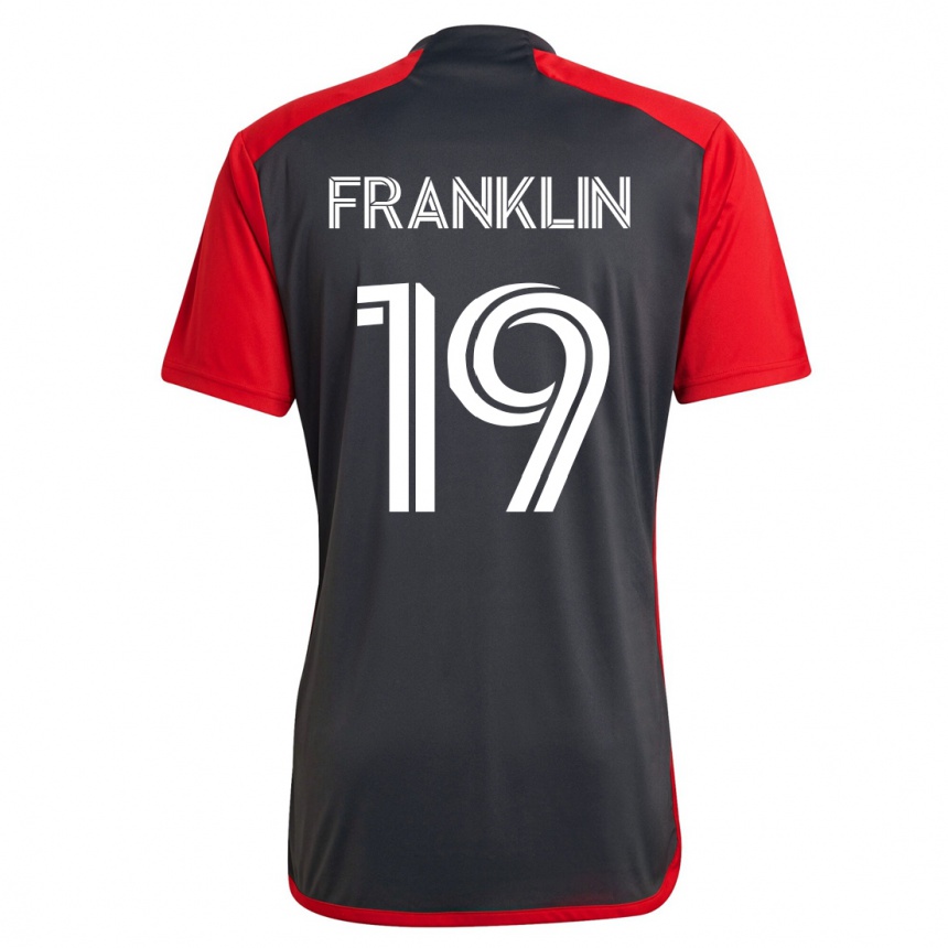 Hombre Fútbol Camiseta Kobe Franklin #19 Gris 1ª Equipación 2023/24 México