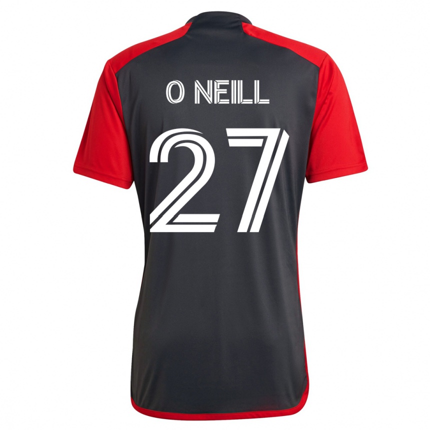 Hombre Fútbol Camiseta Shane O'neill #27 Gris 1ª Equipación 2023/24 México