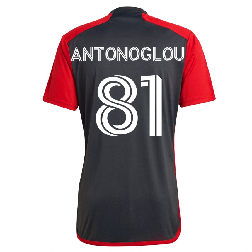 Hombre Fútbol Camiseta Themi Antonoglou #81 Gris 1ª Equipación 2023/24 México
