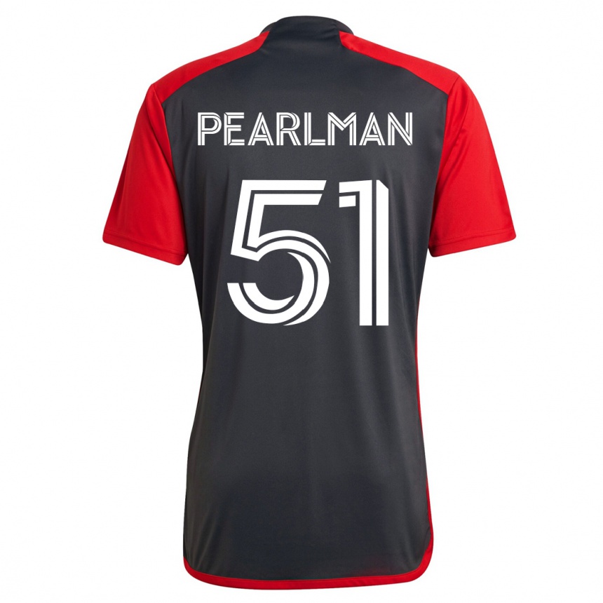 Hombre Fútbol Camiseta Adam Pearlman #51 Gris 1ª Equipación 2023/24 México