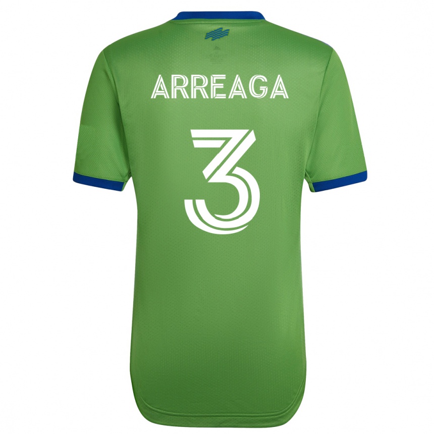 Hombre Fútbol Camiseta Xavier Arreaga #3 Verde 1ª Equipación 2023/24 México