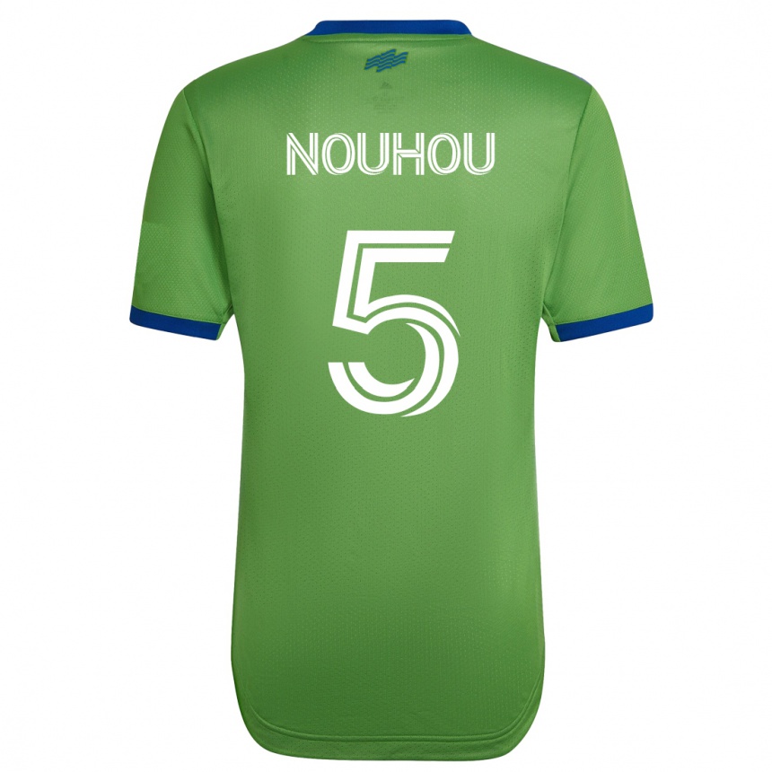 Hombre Fútbol Camiseta Nouhou #5 Verde 1ª Equipación 2023/24 México