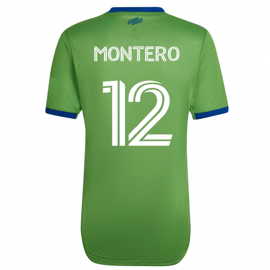 Hombre Fútbol Camiseta Fredy Montero #12 Verde 1ª Equipación 2023/24 México