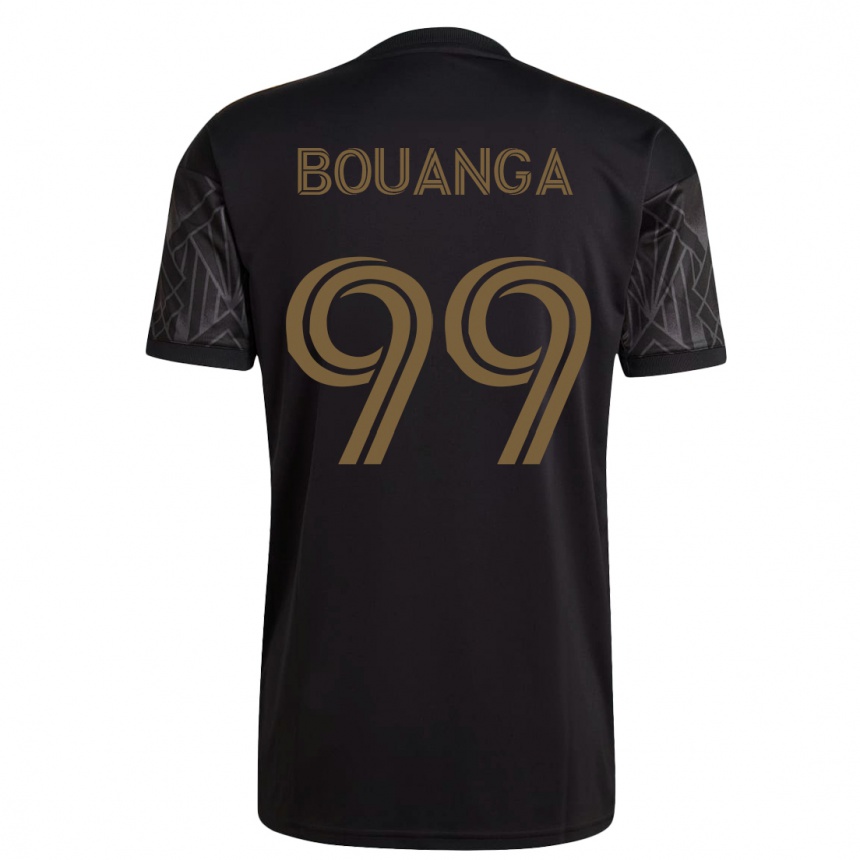 Hombre Fútbol Camiseta Denis Bouanga #99 Negro 1ª Equipación 2023/24 México