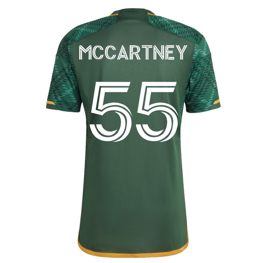 Hombre Fútbol Camiseta Dawson Mccartney #55 Verde 1ª Equipación 2023/24 México