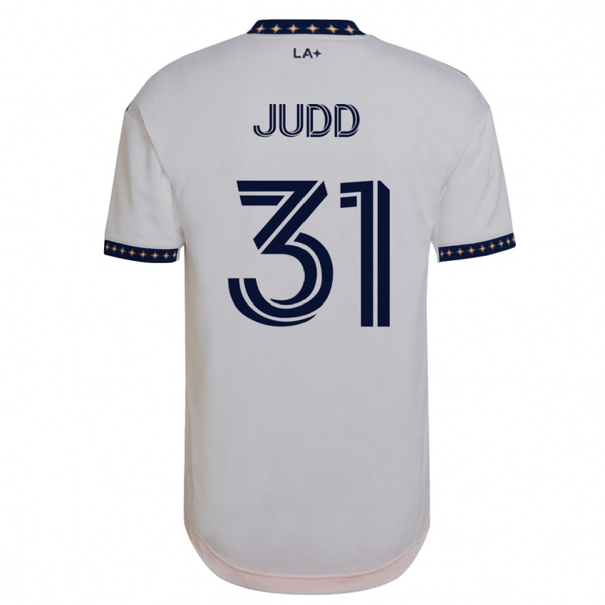 Hombre Fútbol Camiseta Preston Judd #31 Blanco 1ª Equipación 2023/24 México