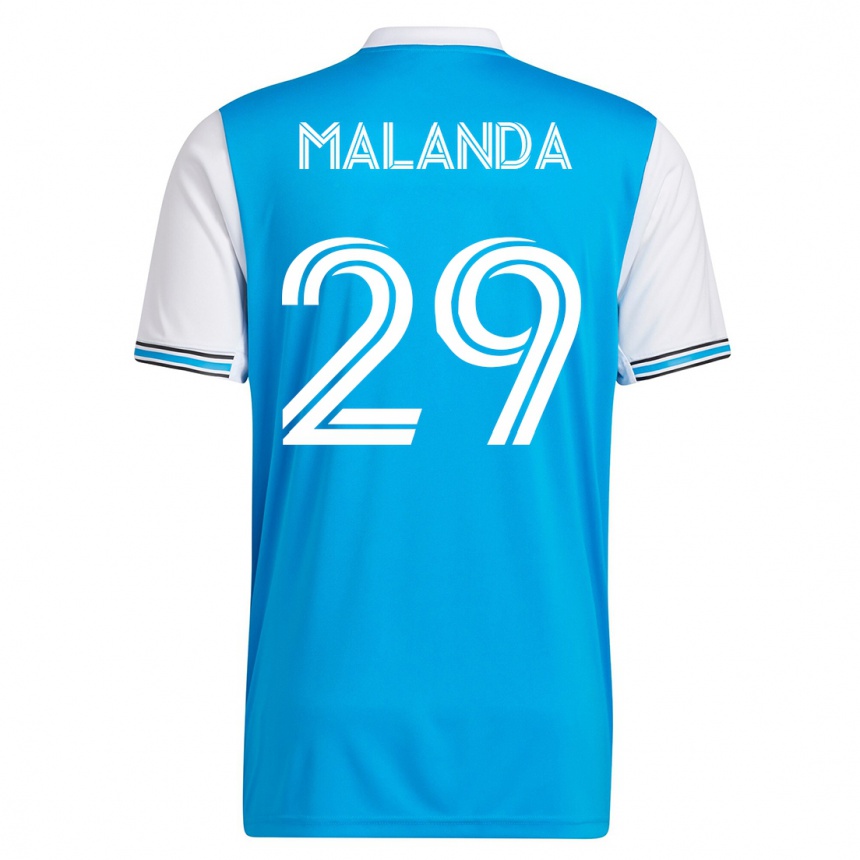 Hombre Fútbol Camiseta Adilson Malanda #29 Azul 1ª Equipación 2023/24 México