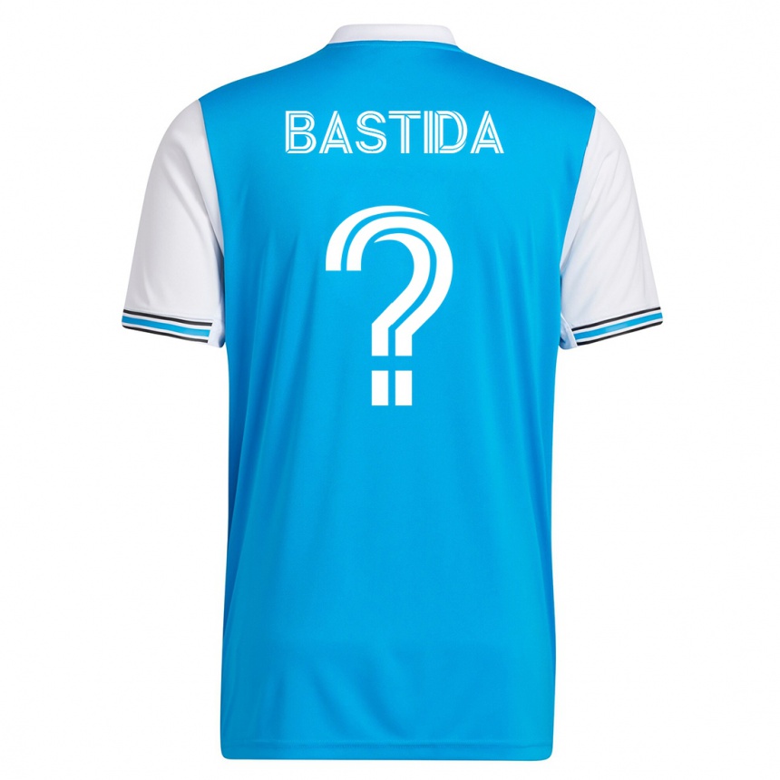 Hombre Fútbol Camiseta Juan Martinez-Bastida #0 Azul 1ª Equipación 2023/24 México
