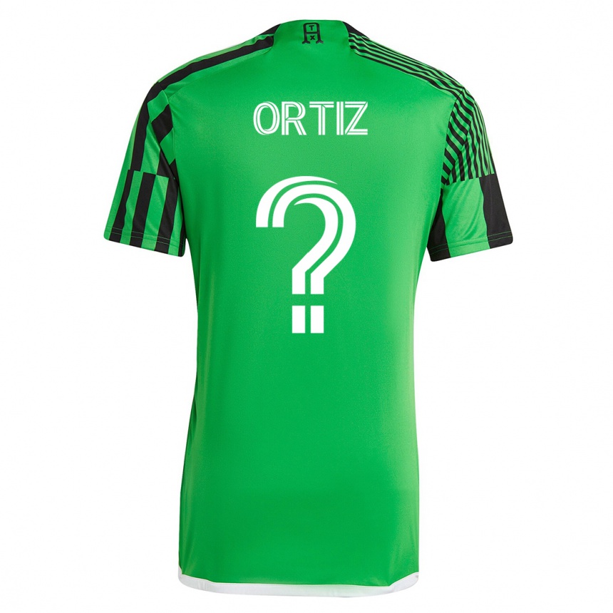 Hombre Fútbol Camiseta Viggo Ortiz #0 Verde Negro 1ª Equipación 2023/24 México