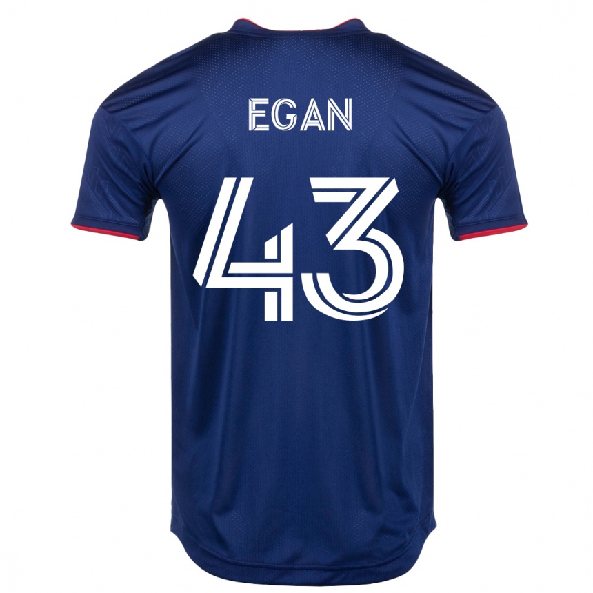 Hombre Fútbol Camiseta Noah Egan #43 Armada 1ª Equipación 2023/24 México