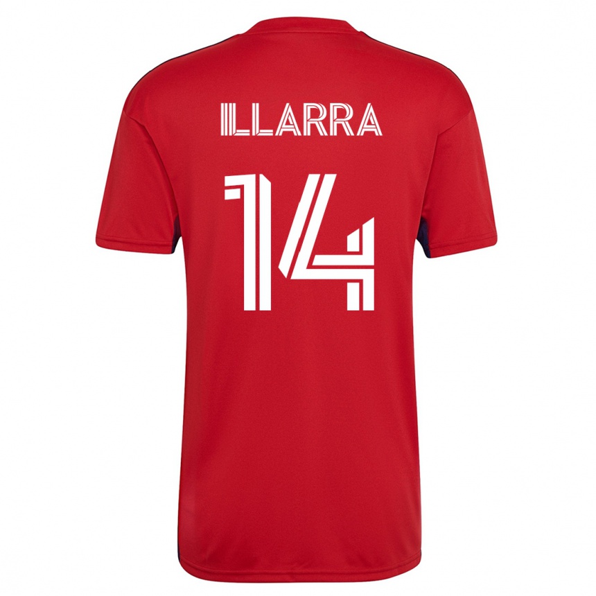 Hombre Fútbol Camiseta Asier Illarramendi #14 Rojo 1ª Equipación 2023/24 México