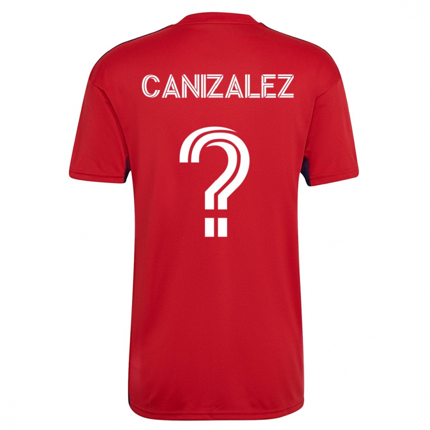 Hombre Fútbol Camiseta Henry Canizalez #0 Rojo 1ª Equipación 2023/24 México
