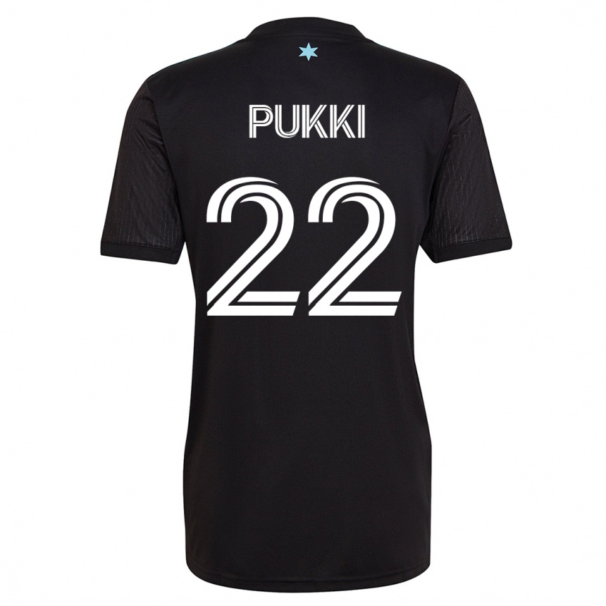 Hombre Fútbol Camiseta Teemu Pukki #22 Negro 1ª Equipación 2023/24 México