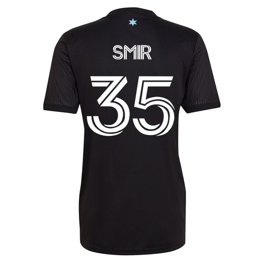 Hombre Fútbol Camiseta Alec Smir #35 Negro 1ª Equipación 2023/24 México