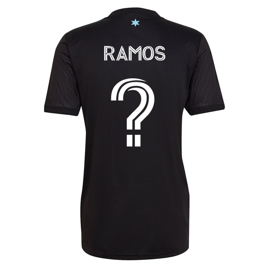 Hombre Fútbol Camiseta Jason Ramos #0 Negro 1ª Equipación 2023/24 México