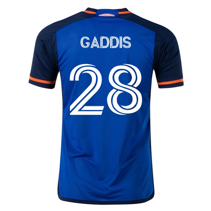 Hombre Fútbol Camiseta Raymon Gaddis #28 Azul 1ª Equipación 2023/24 México