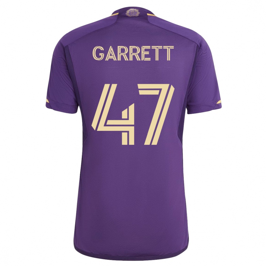 Hombre Fútbol Camiseta Ian Garrett #47 Violeta 1ª Equipación 2023/24 México