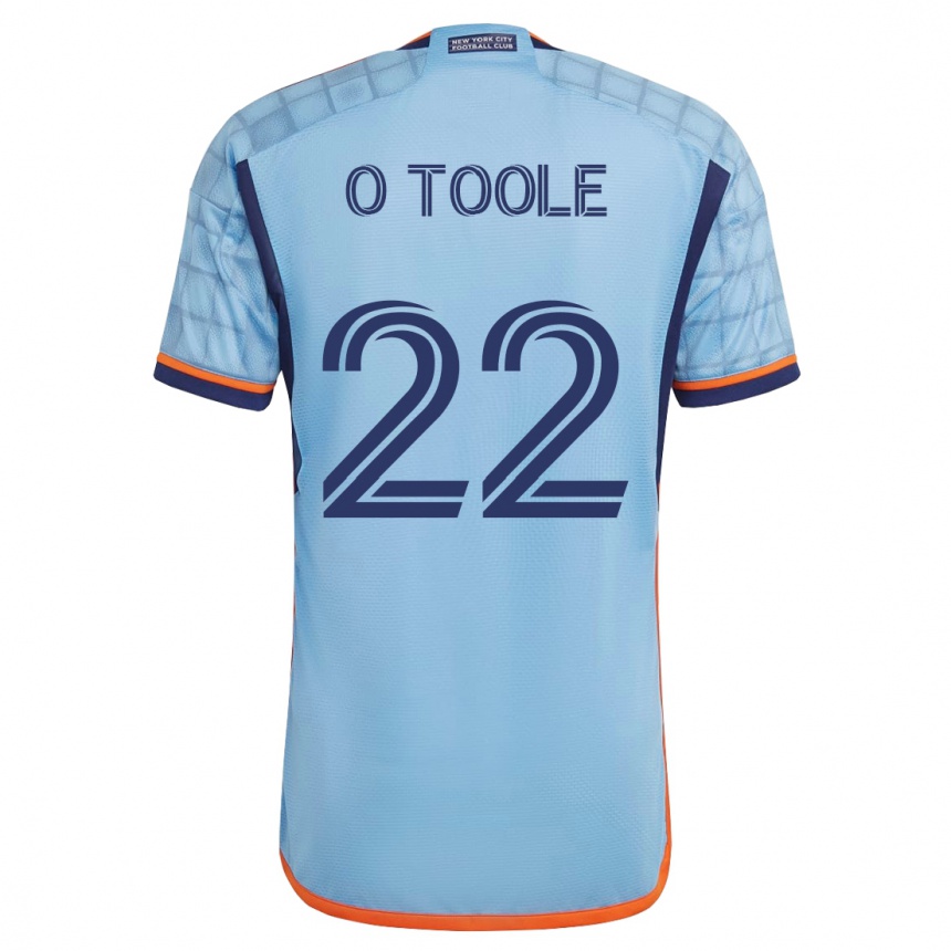 Hombre Fútbol Camiseta Kevin O'toole #22 Azul 1ª Equipación 2023/24 México