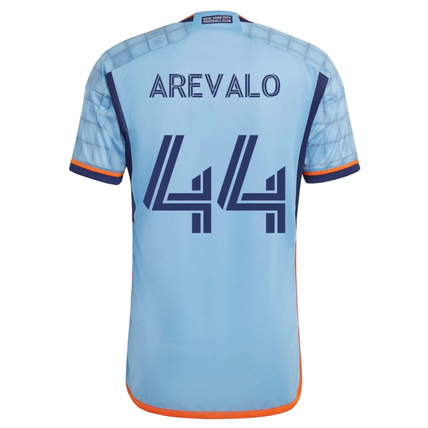 Hombre Fútbol Camiseta Ronny Arévalo #44 Azul 1ª Equipación 2023/24 México